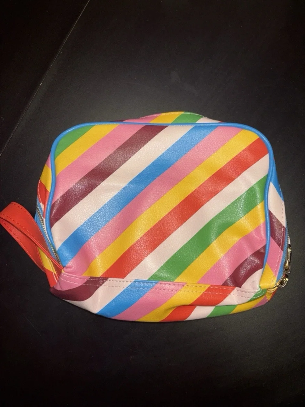 Bando Rainbow Striped Getaway Toiletry Bag